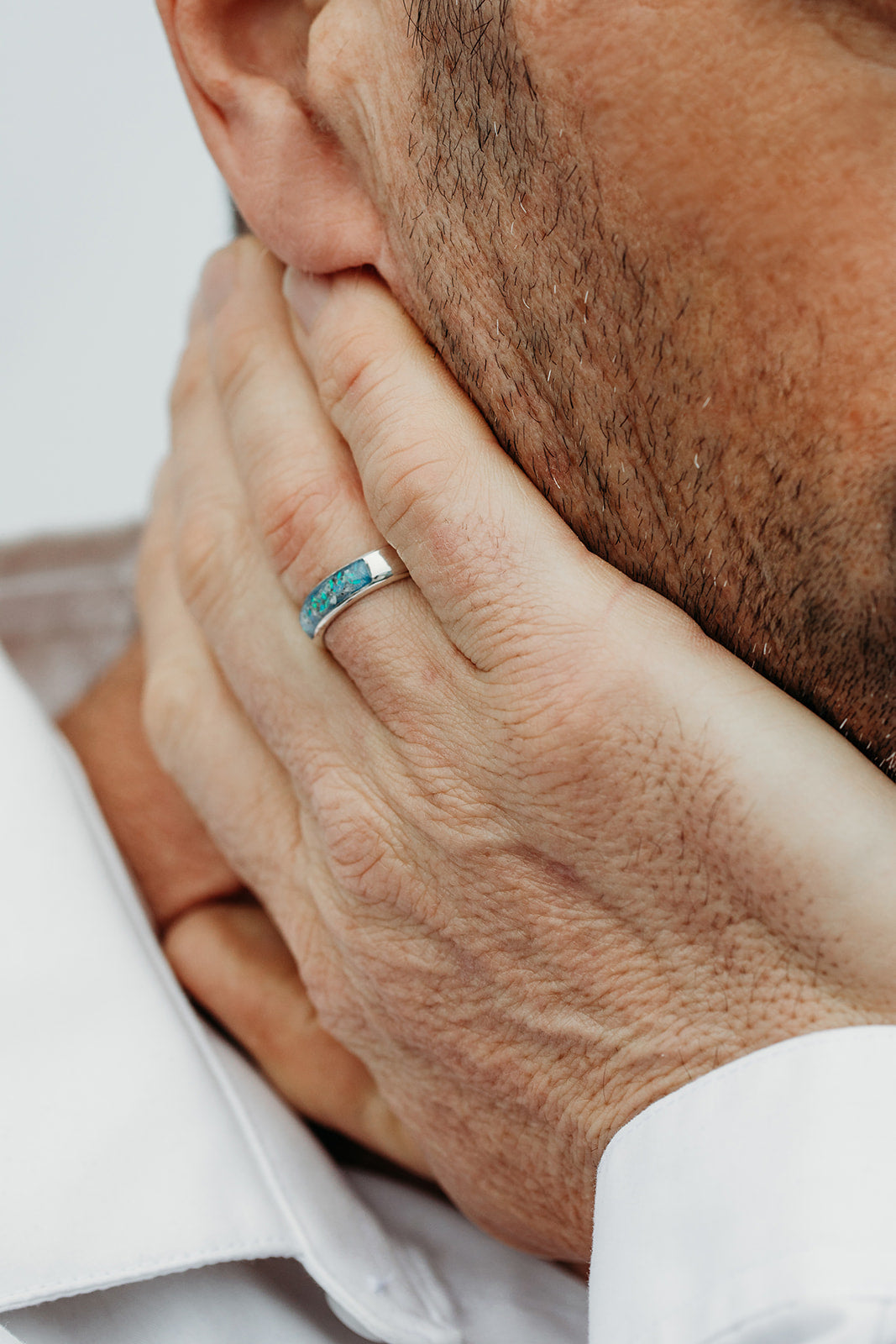 Men's Slim Channel Ring