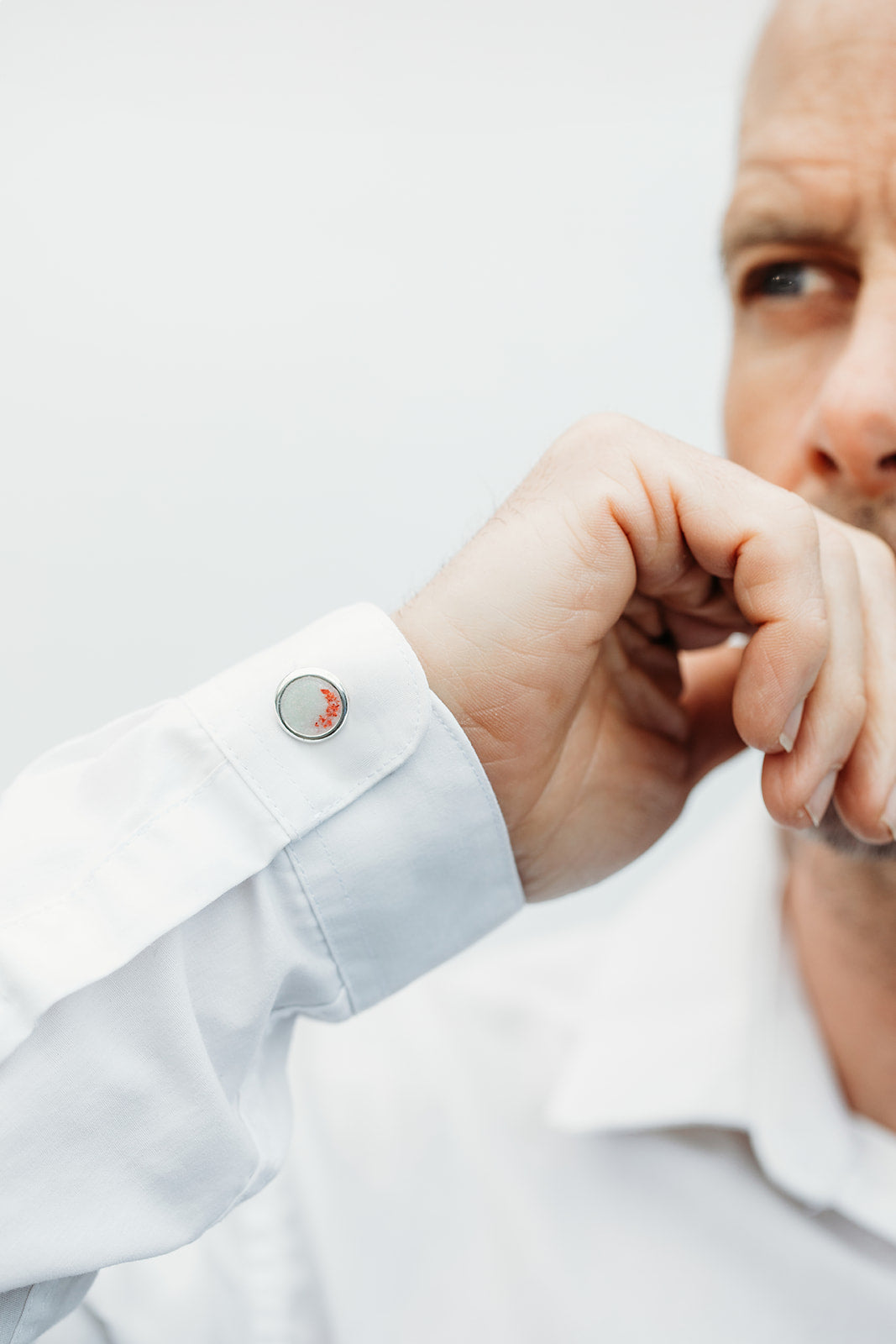 Men's Circle Cufflinks