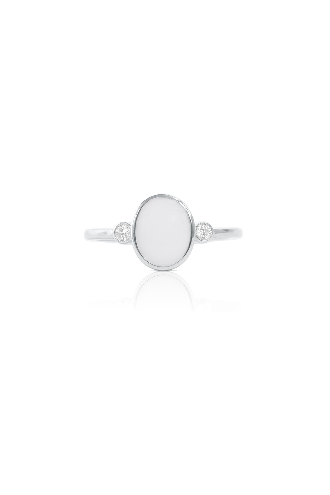 Breastmilk Stacker Top Ring - Silver
