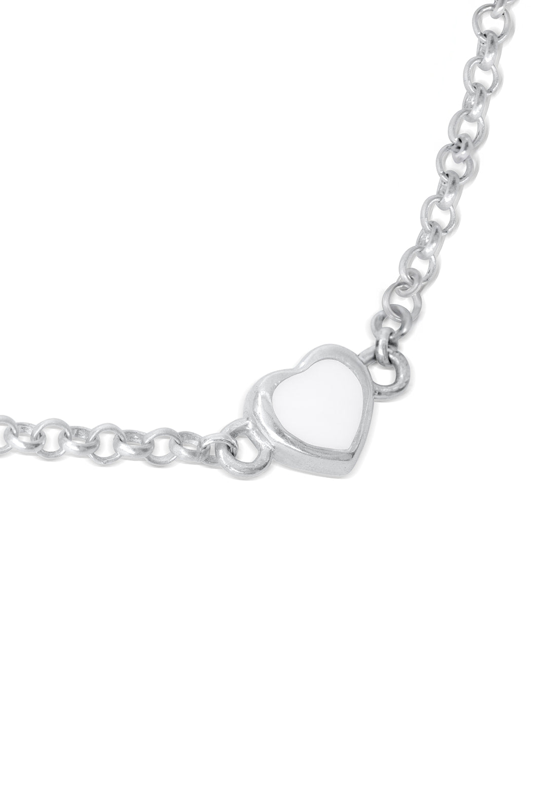 Heart Bracelet - Silver
