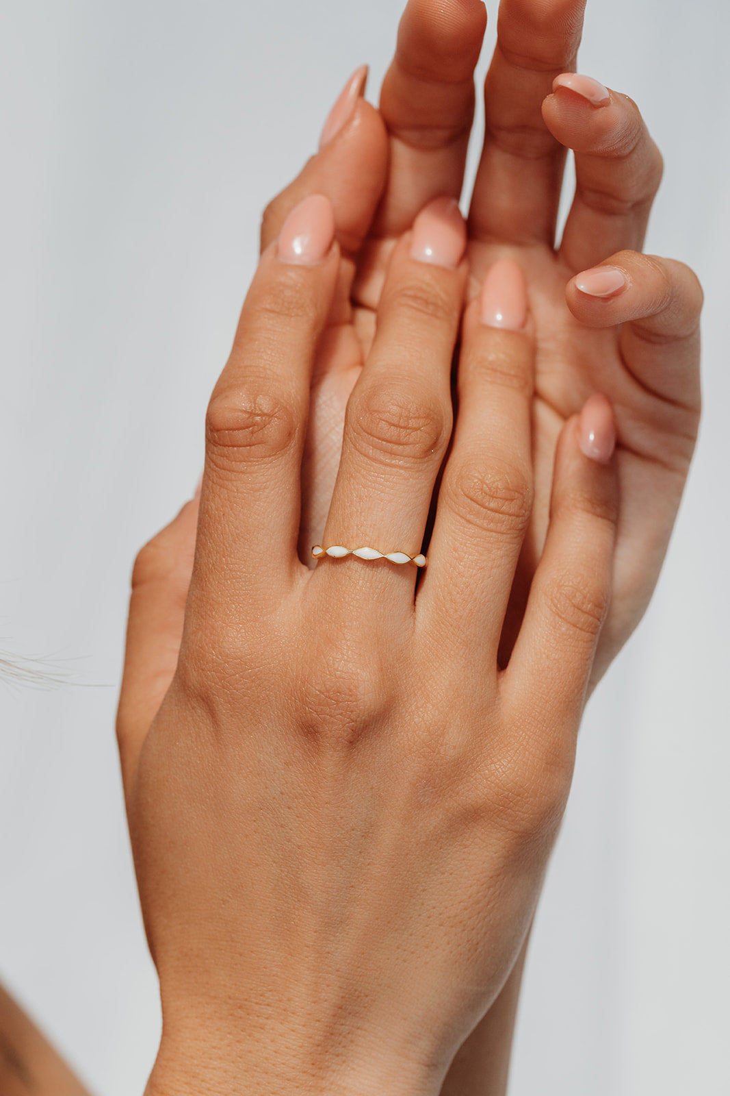 Breastmilk Eternity Band - 9ct Gold