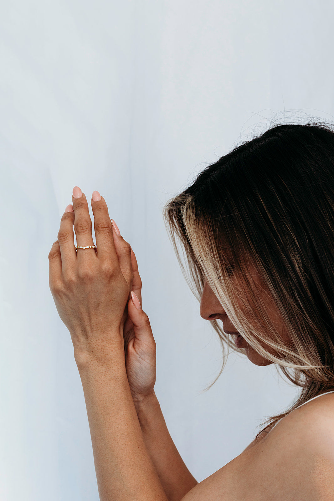 Breastmilk Eternity Band - 9ct Gold