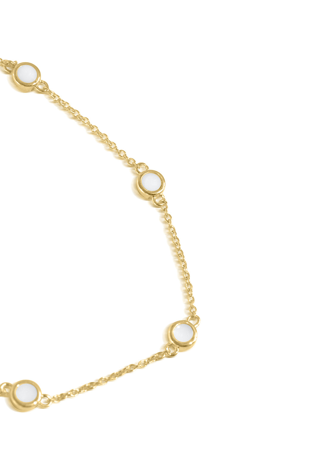 Dot Necklace - Gold