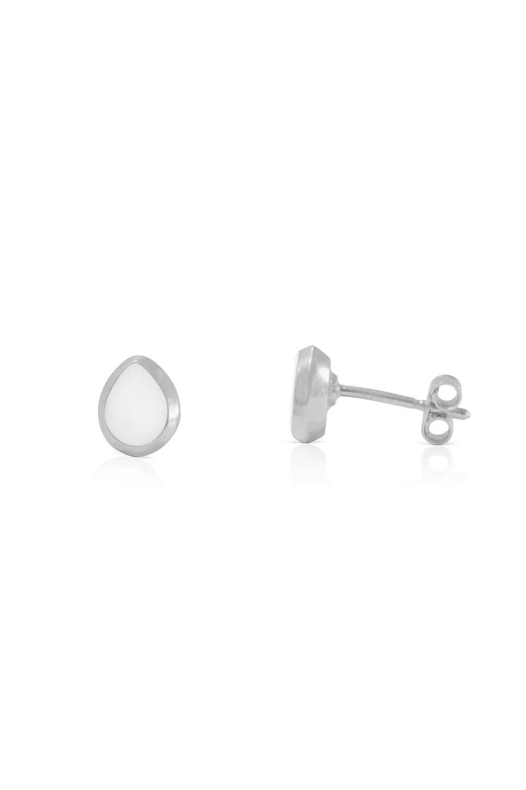 Breastmilk Teardrop Stud Earrings