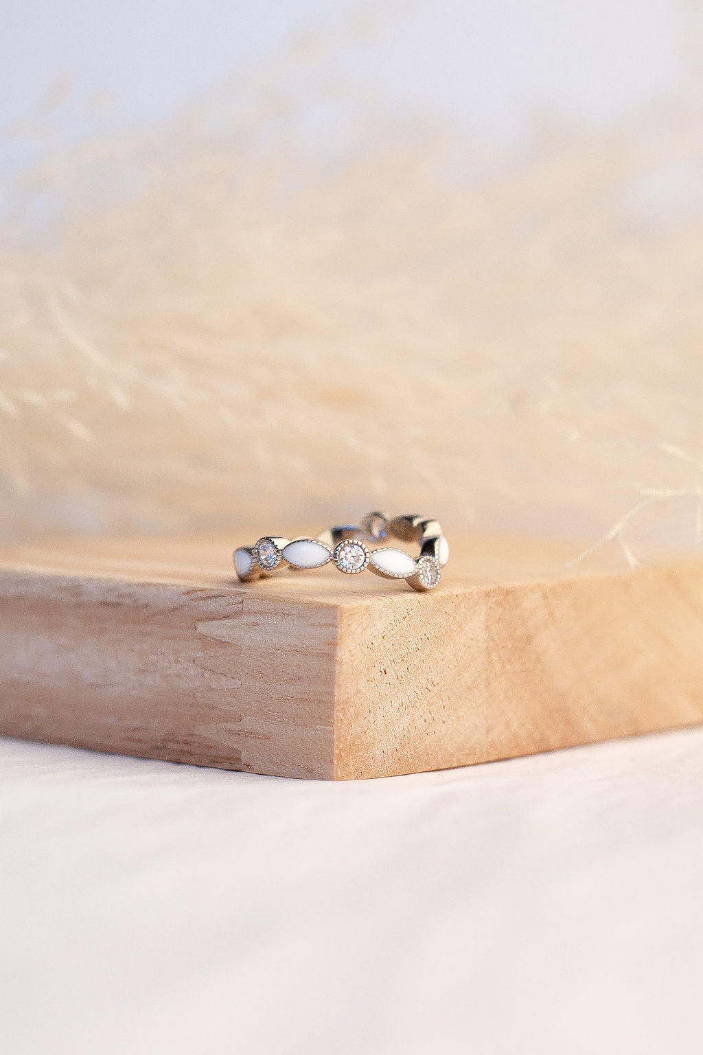 Breastmilk Eternity Band - Silver