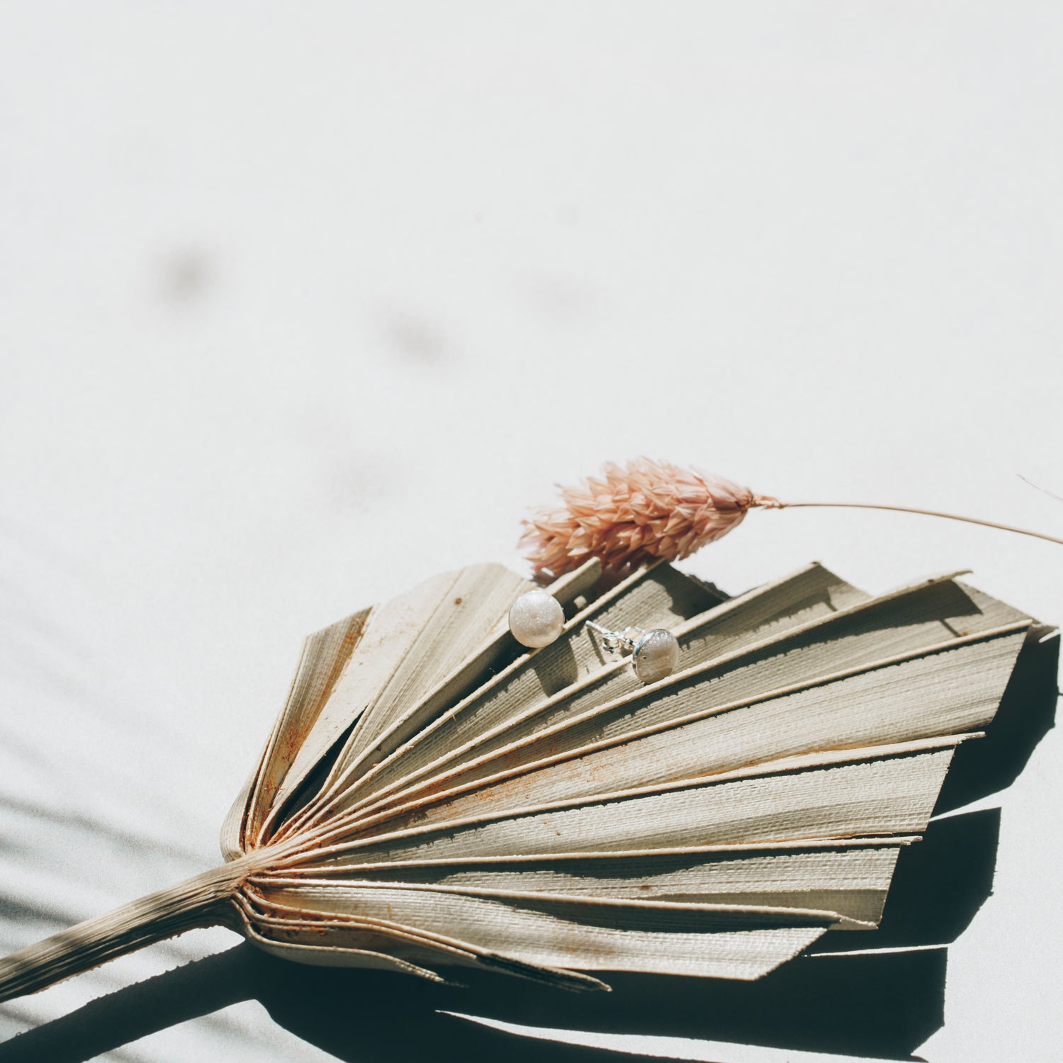 Breastmilk Earring Studs - Silver