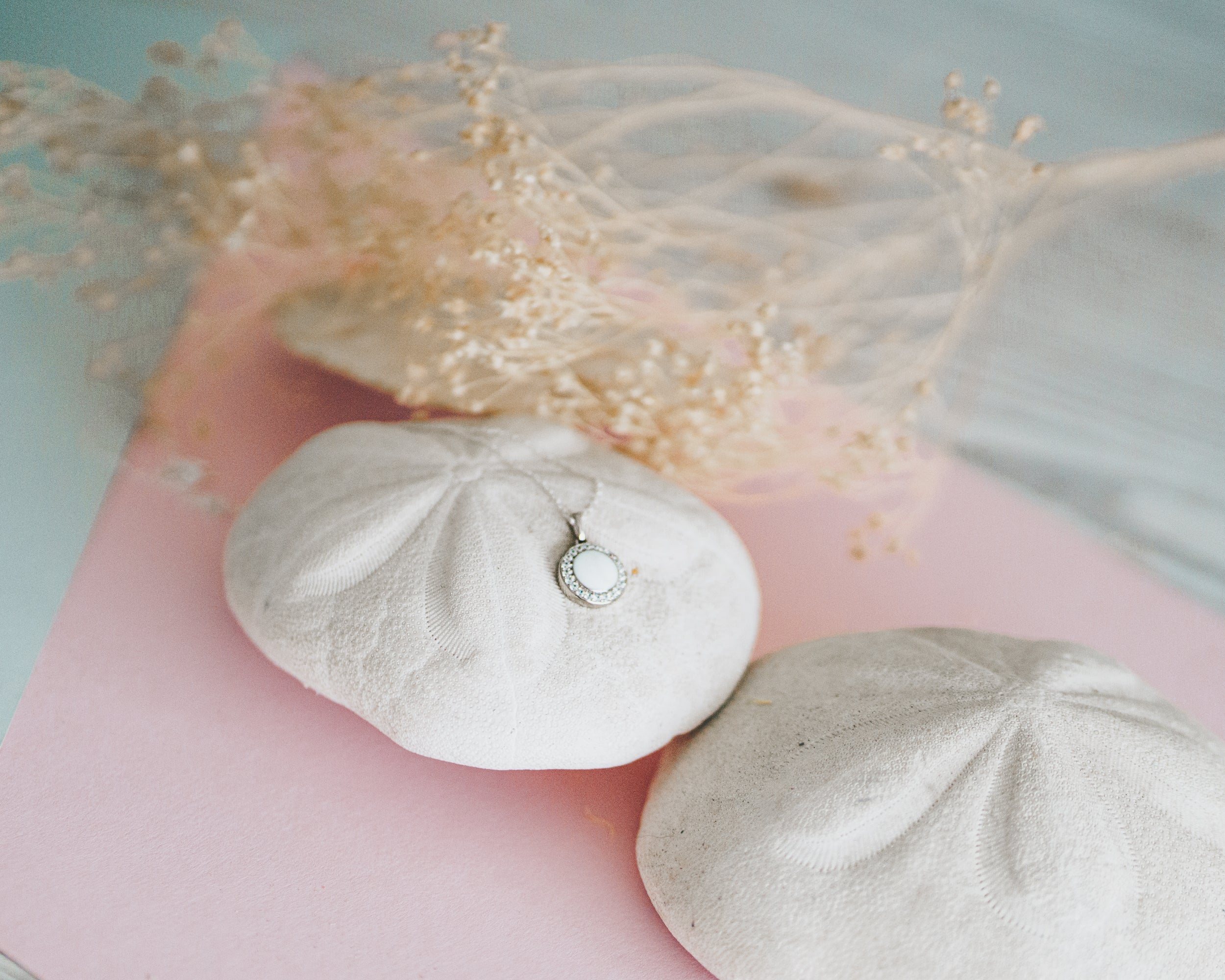 Breastmilk Halo Necklace - Silver