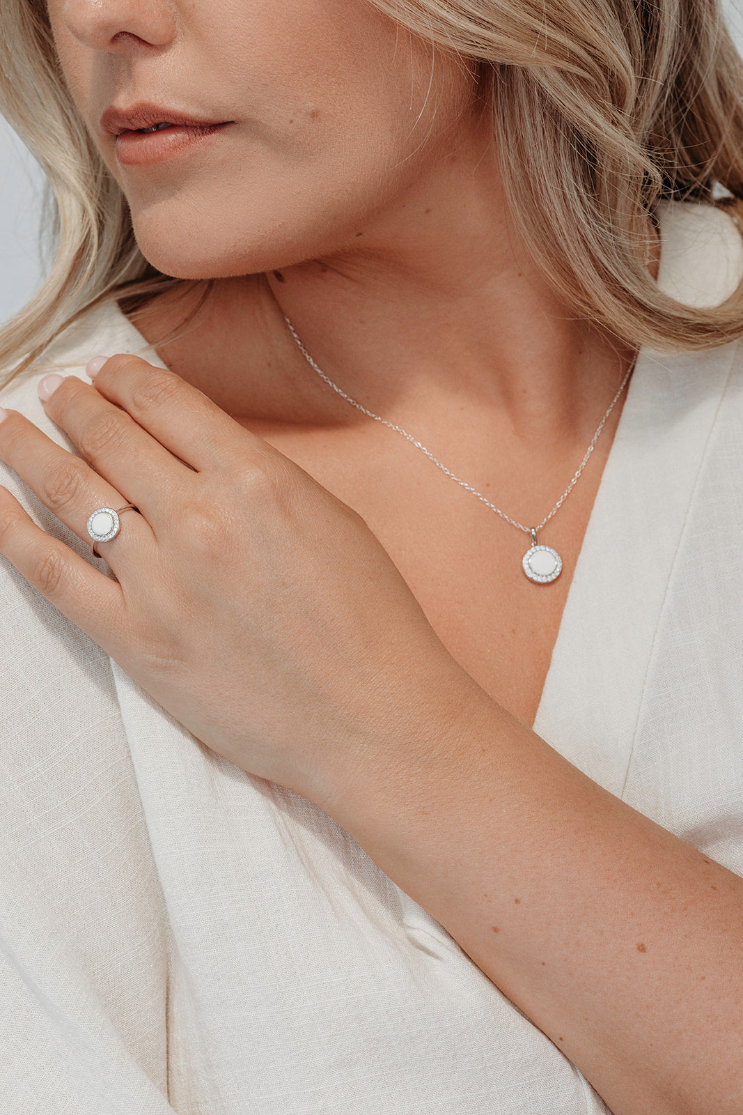 Goddess Set - White Gold