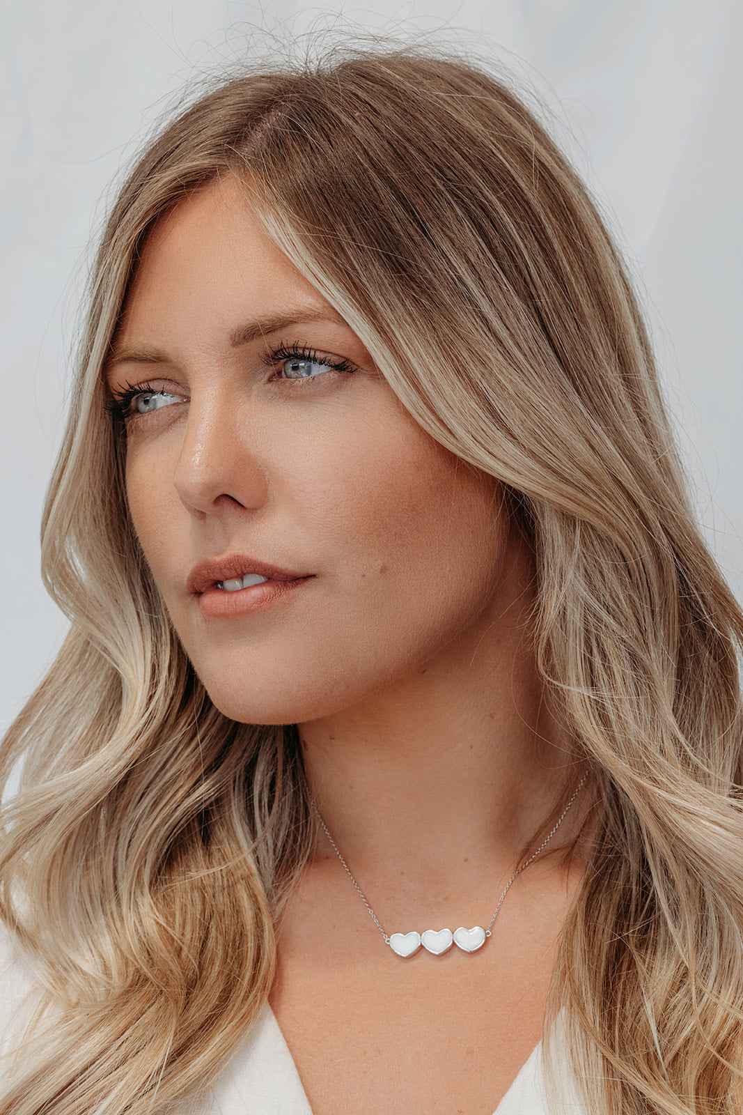 Heart strings Set - Silver