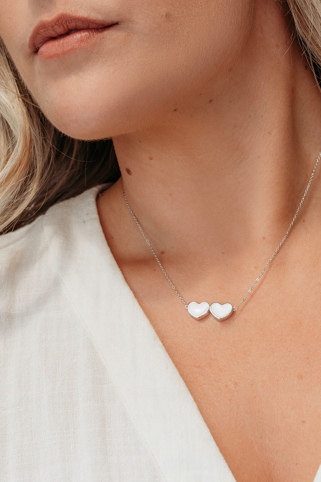 Heart strings Set - Silver