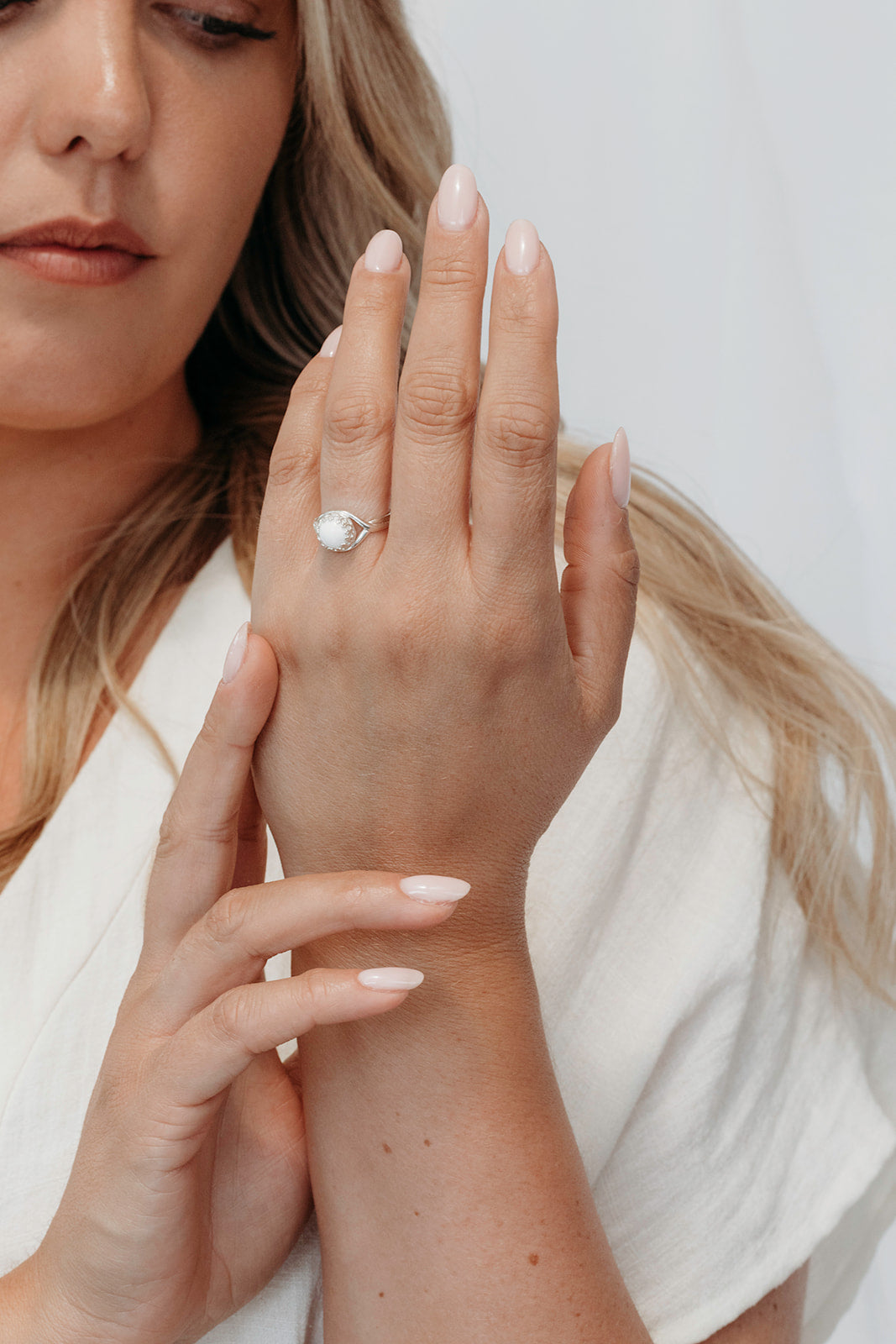 Crown Circle Set - Silver