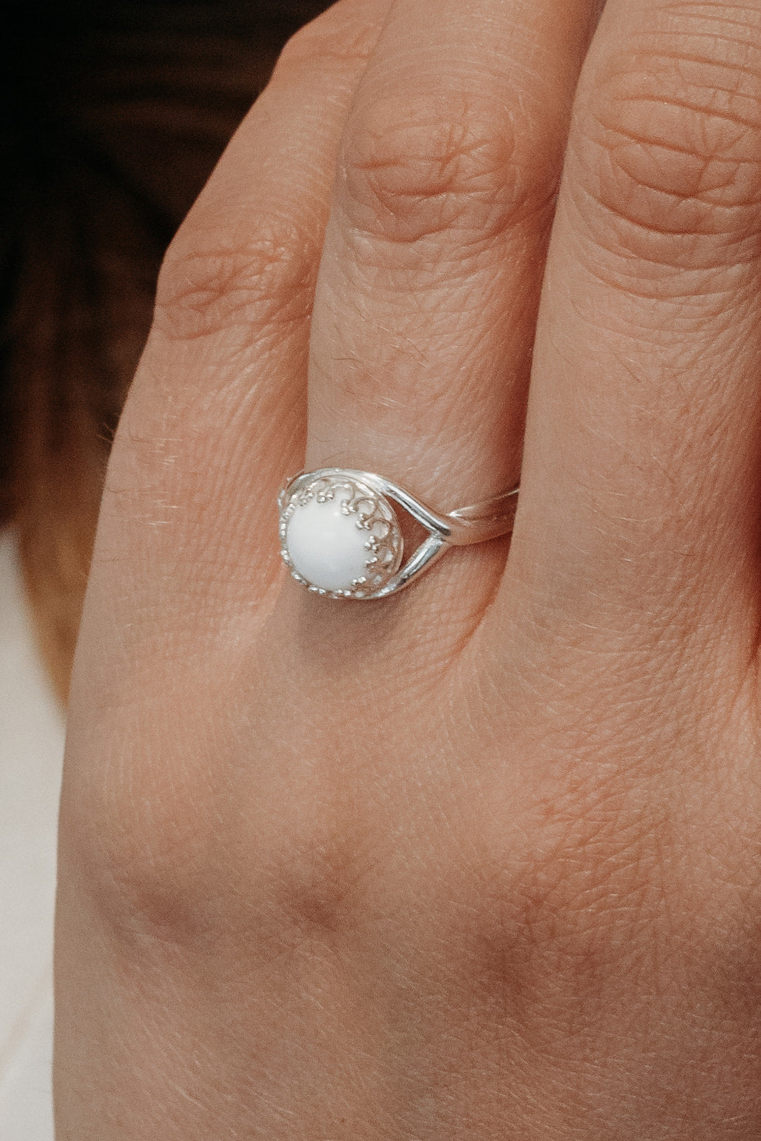 Crown Circle Set - Silver