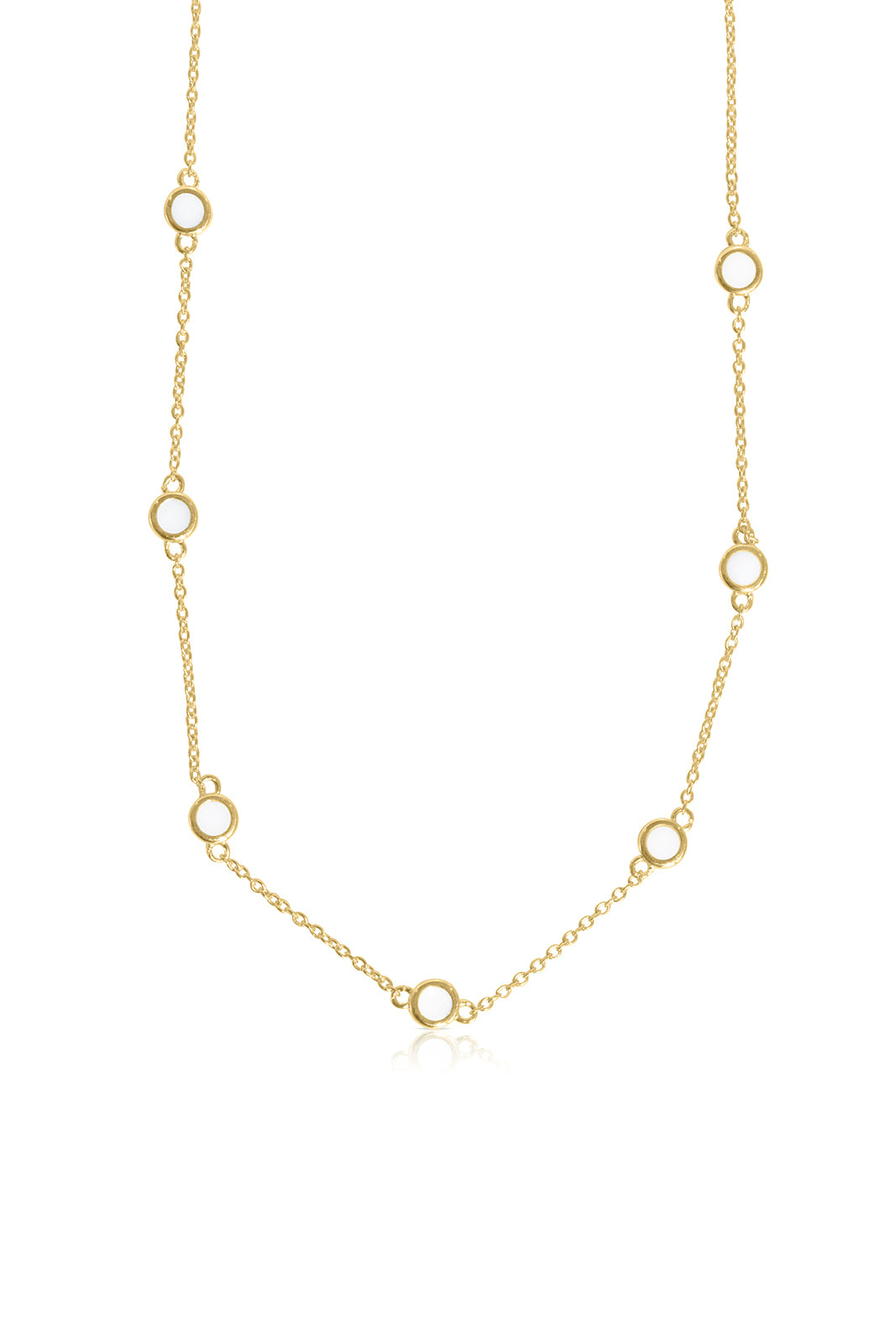 Dot Necklace - Gold