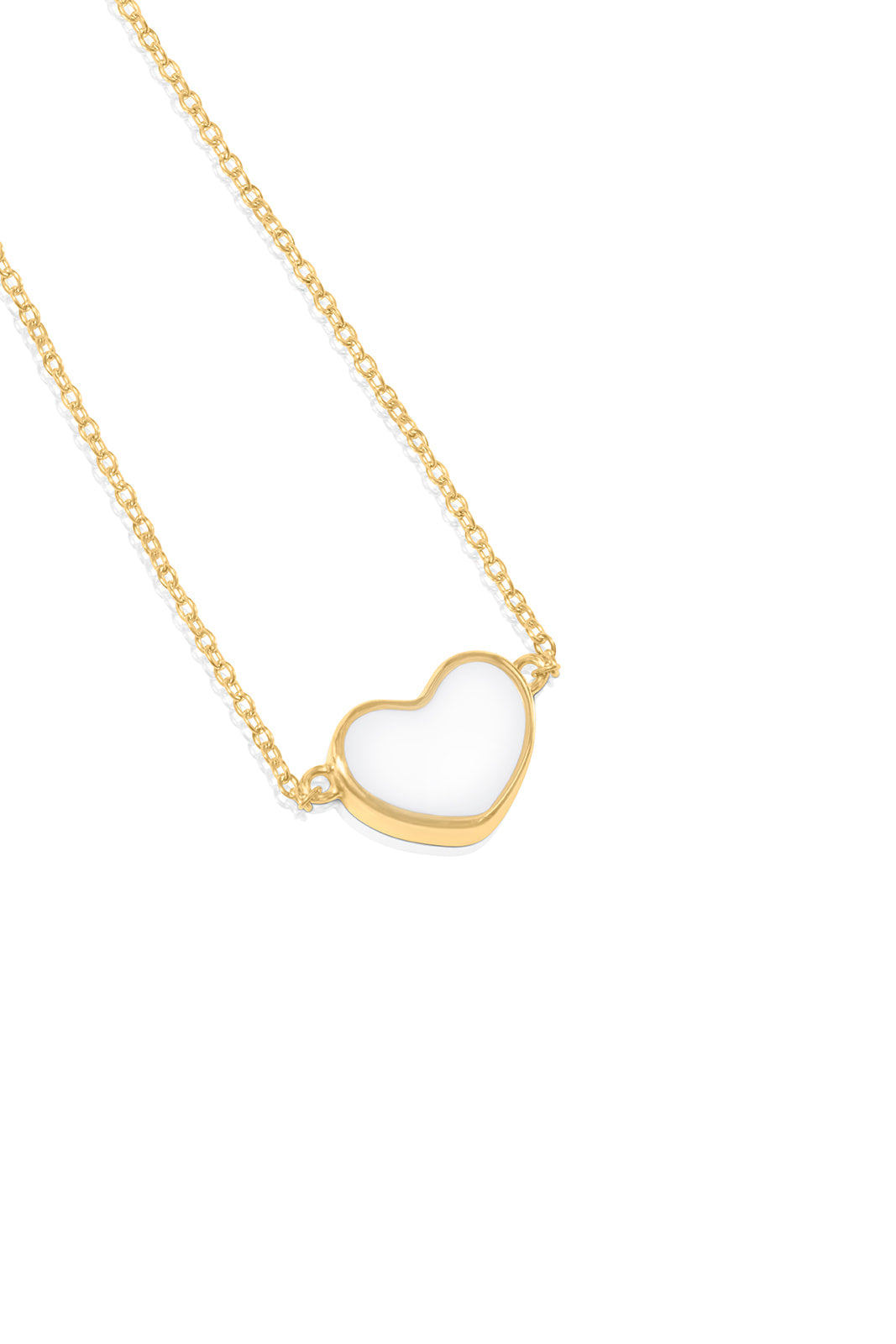 Breastmilk Heart Strings Necklace - Gold