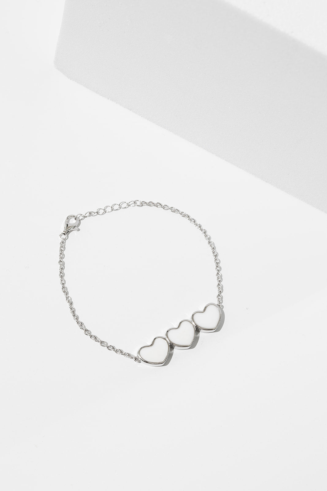 Breastmilk Heart Necklace - Platinum 