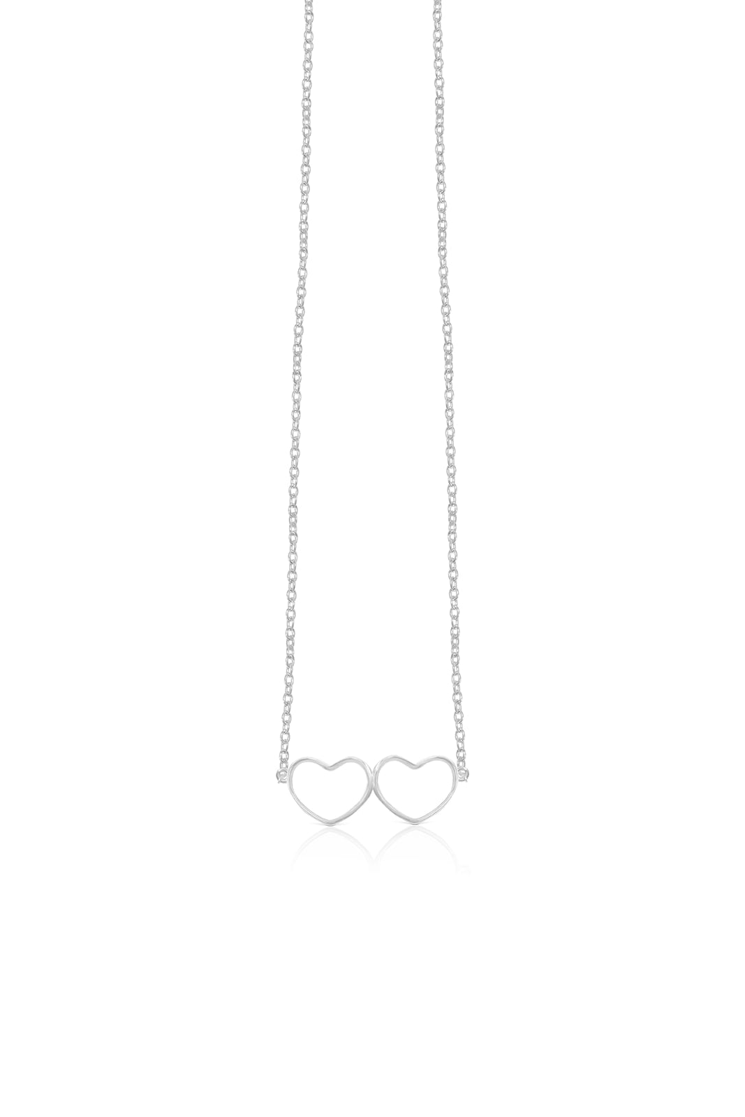 Heart strings Set - White Gold