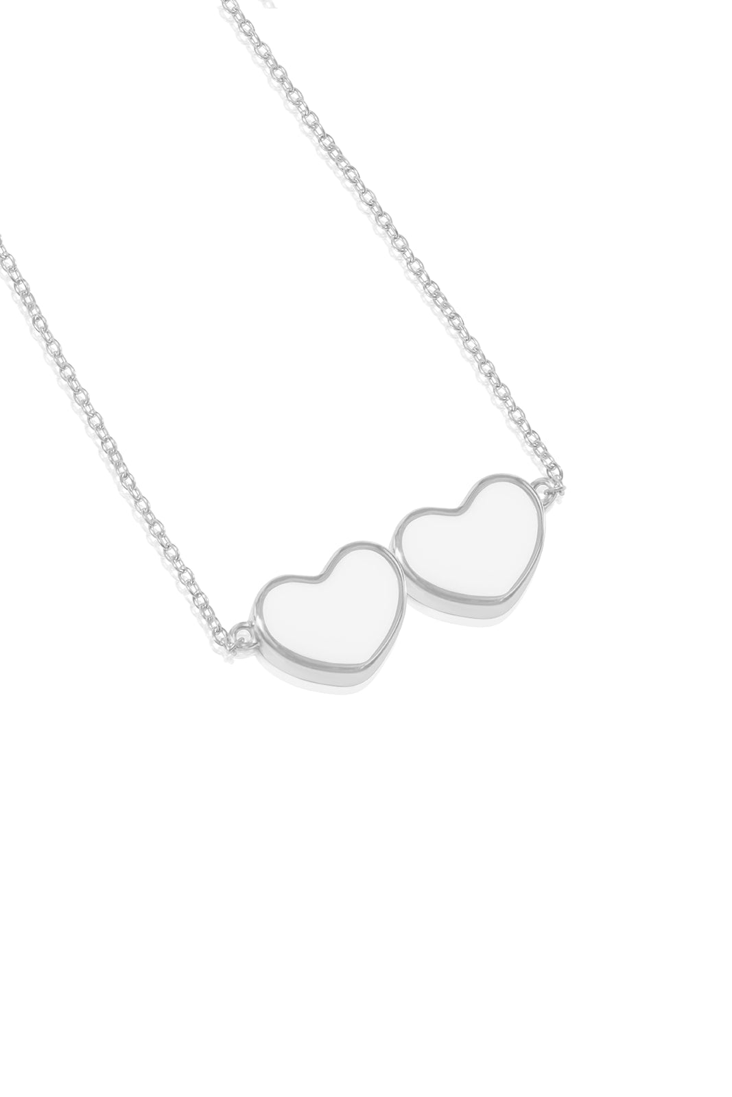 Heart strings Set - White Gold