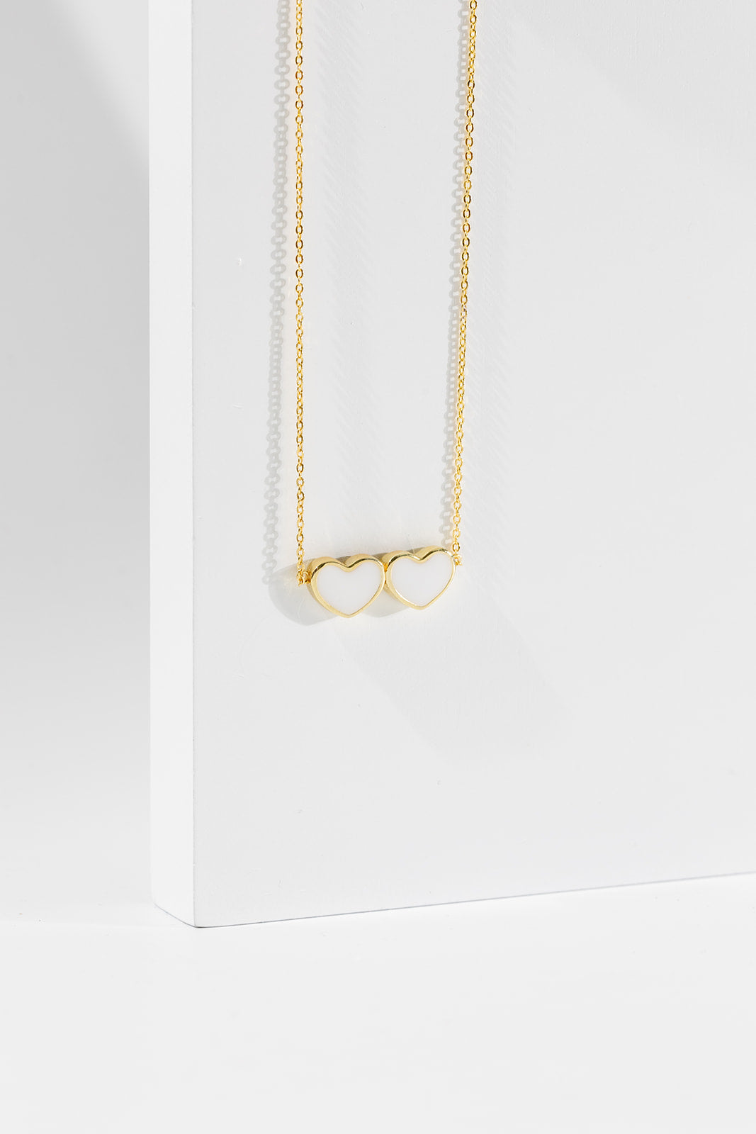 Breastmilk Heart Strings Necklace - Gold
