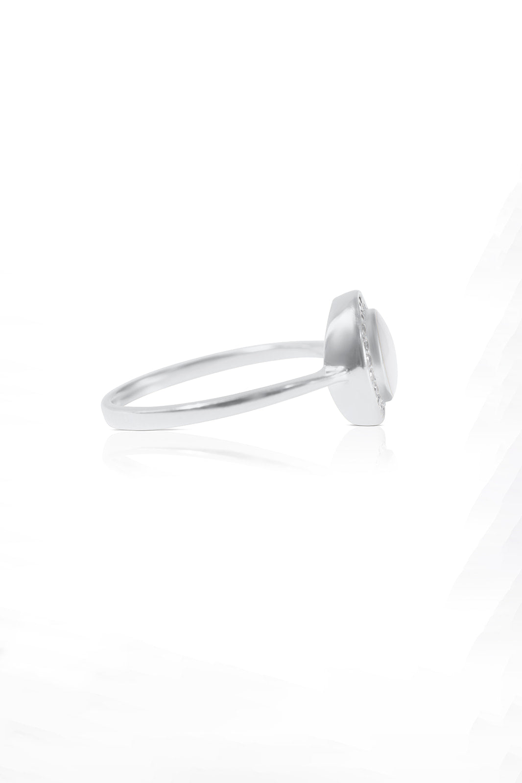 Breastmilk Halo Ring - Goddess - Silver 