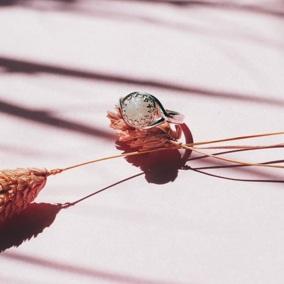 Crown Circle Set - Silver