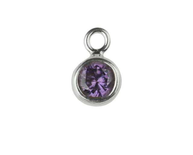 Birthstone charms