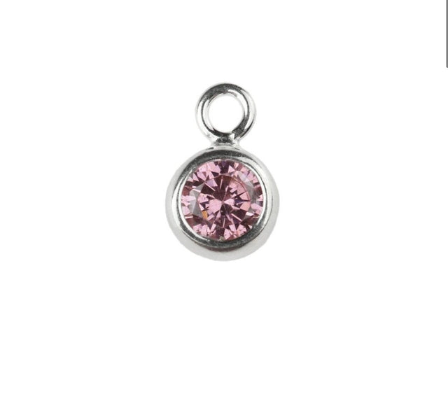 Birthstone charms